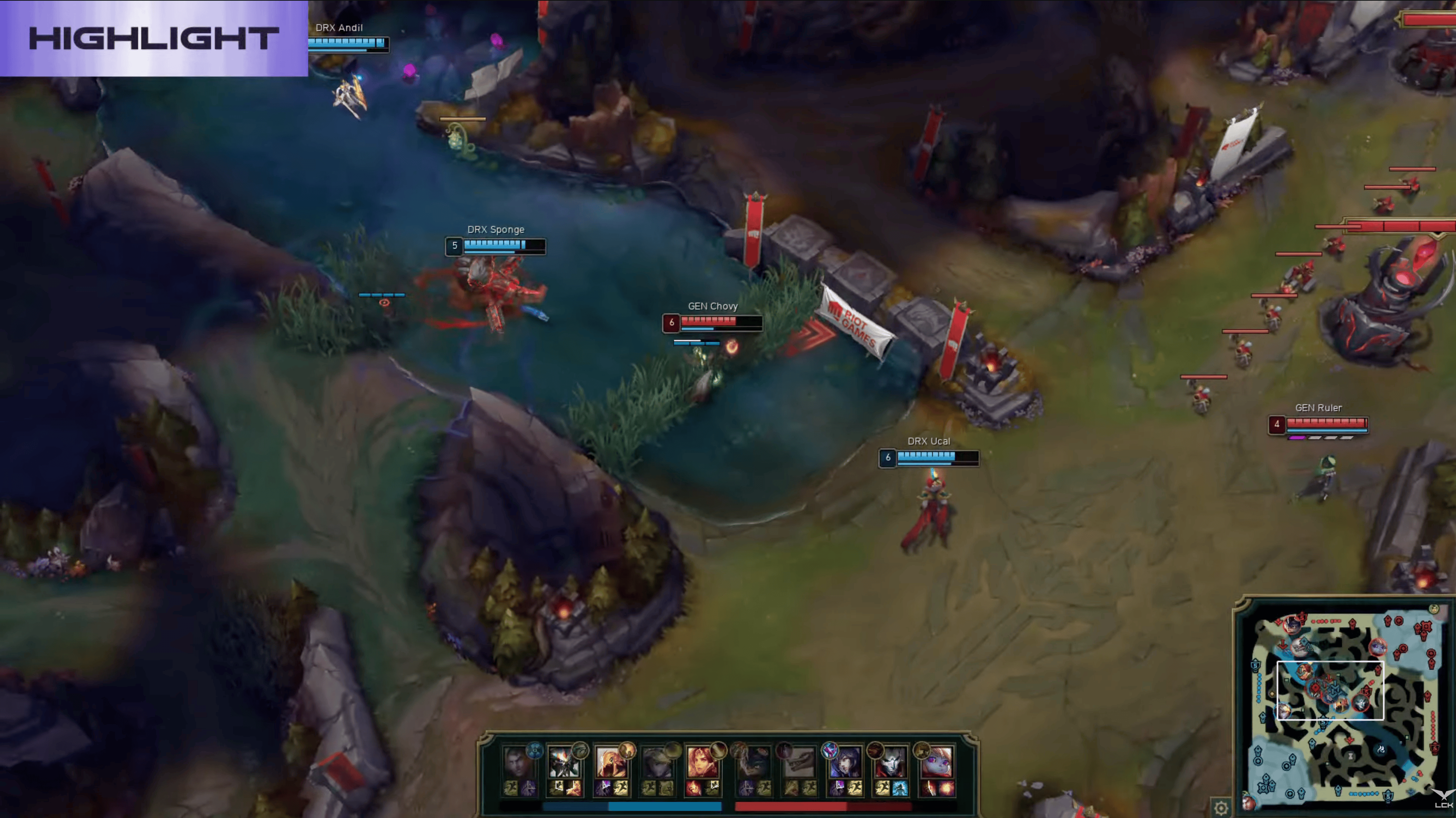 关于GEN鏖战TeamEmpire，Deft制霸全场的信息