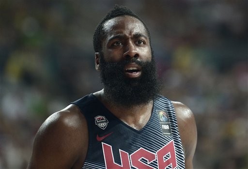 立陶宛男篮力克南韩男篮，哈登一己之力扛起全队