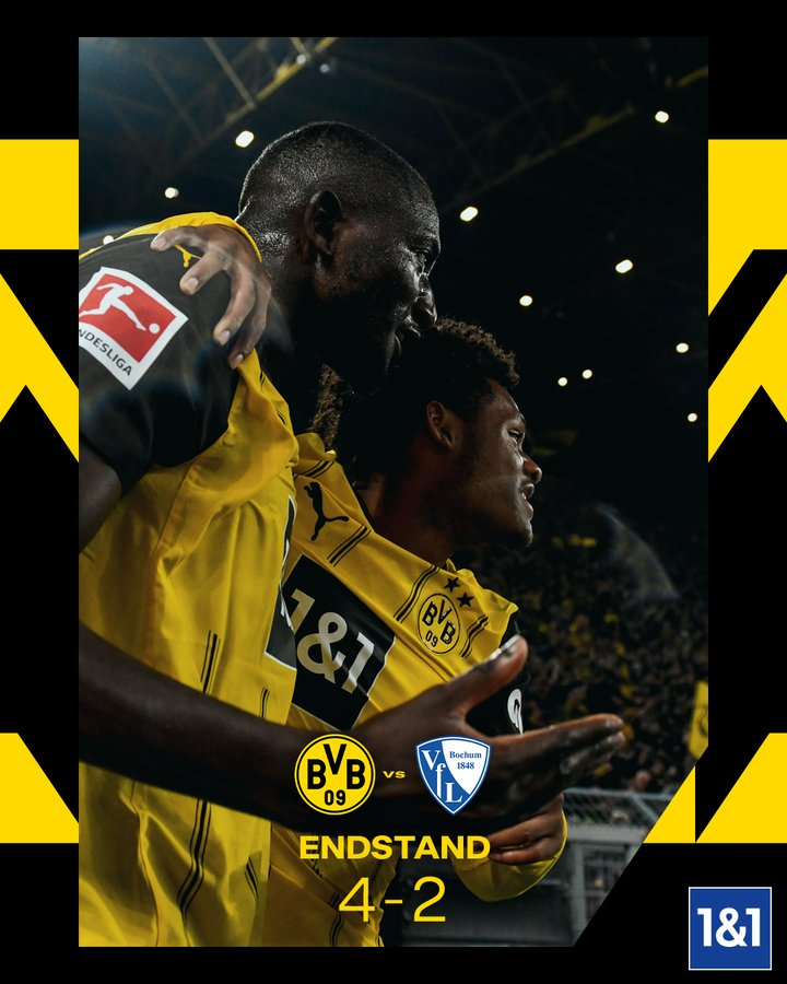 多特蒙德主场大胜，稳占联赛前列位置的简单介绍